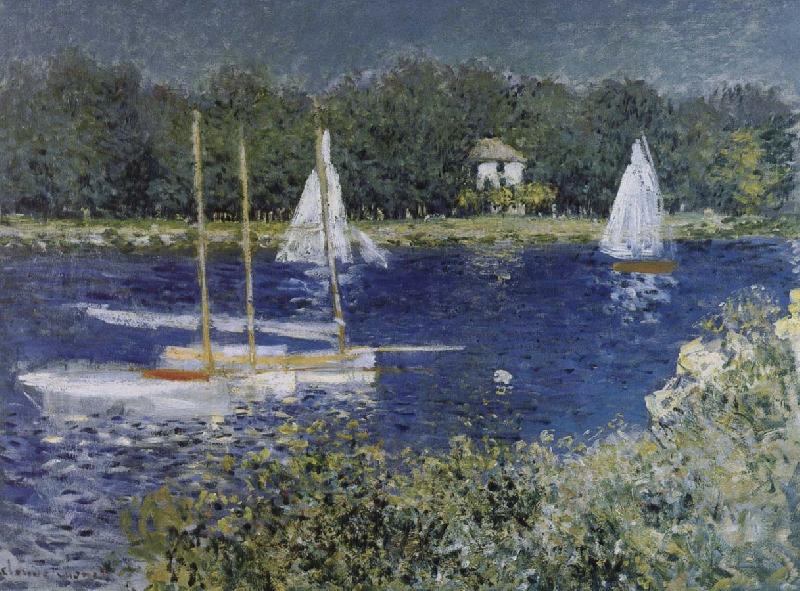 Claude Monet Hong Kong Argenteuil France oil painting art